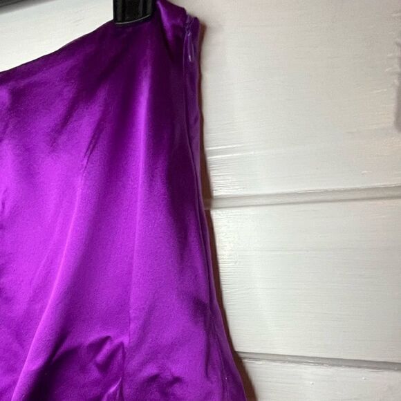 NWTs The Sei Ruched Silk Mini Skirt Size 10 - Picture 12 of 16